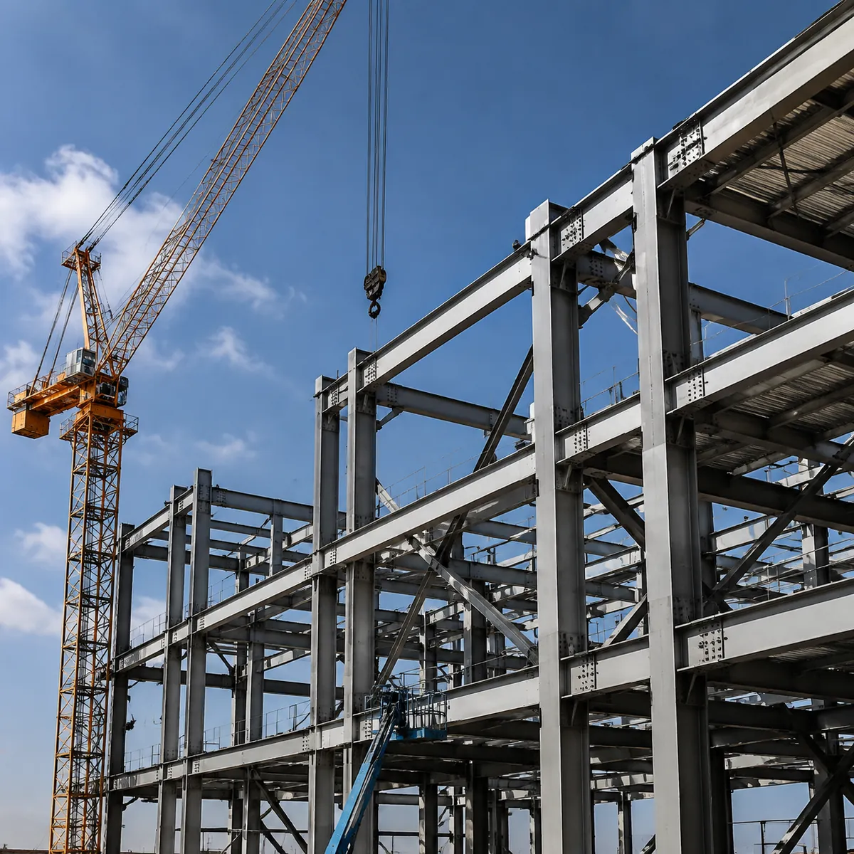 illustrative prefab steel buildings scene - varco-pruden-buildings-vs-steelstructure 1