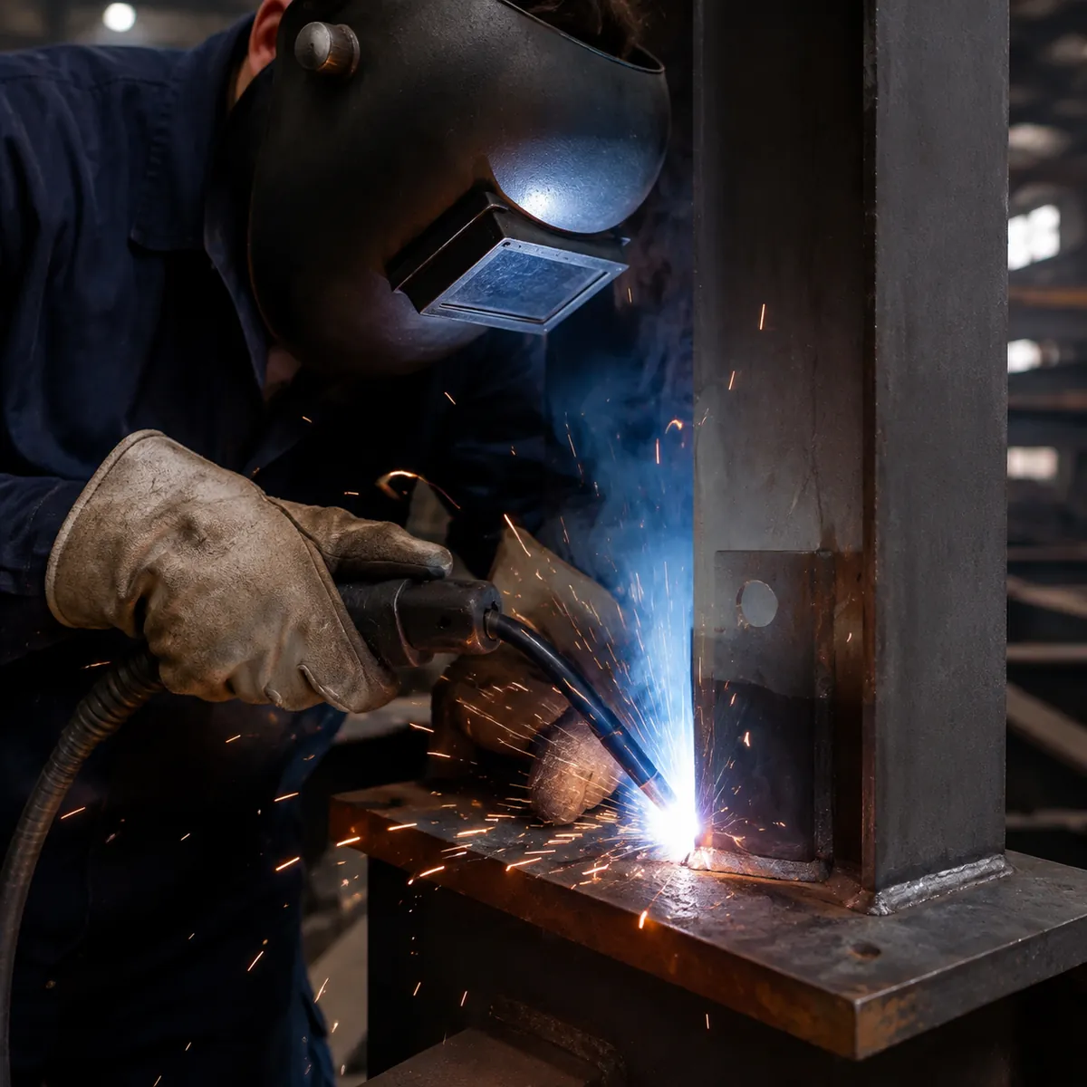 steel structure fabrication service