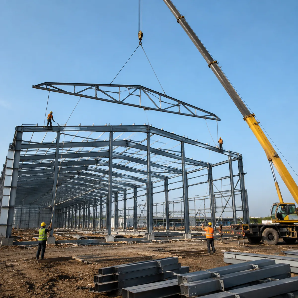 prefab steel warehouse cost