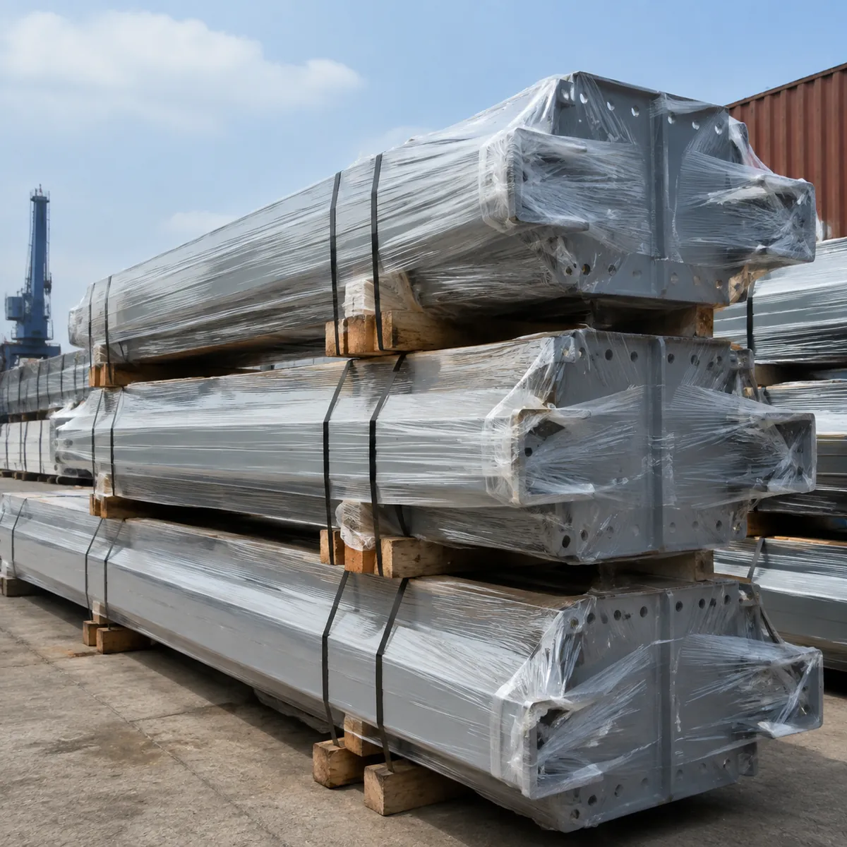 steel building quality inspection site detail