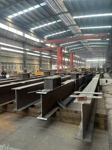 Steel workshop roof with turbine ventilators