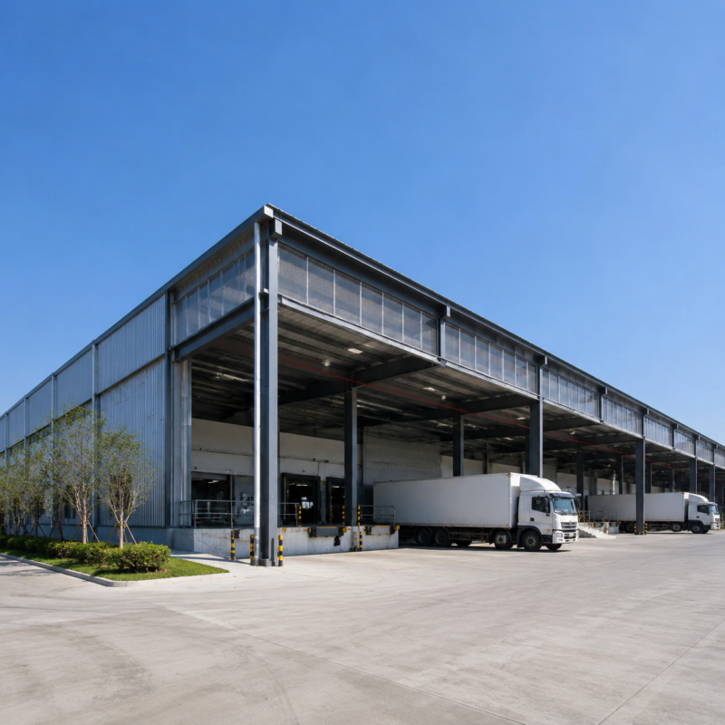 Steel Structure Choose Prefabricated Steel Warehouse Logistics 2026