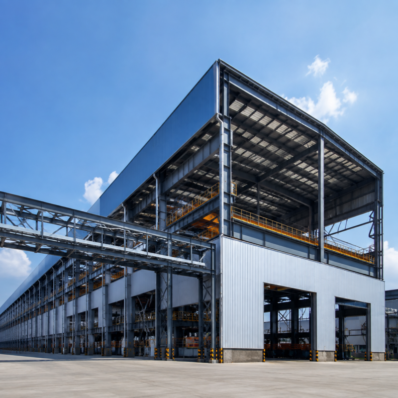 Steel Structure Industrial Steel Factory Design Trends 2026