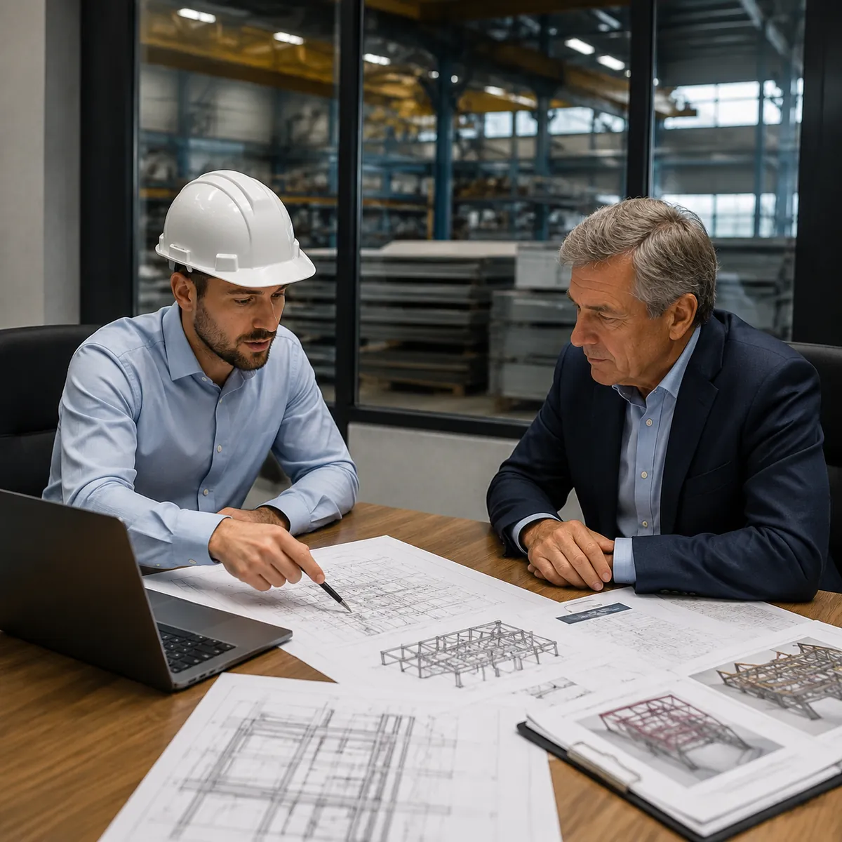 steel structure supplier site detail